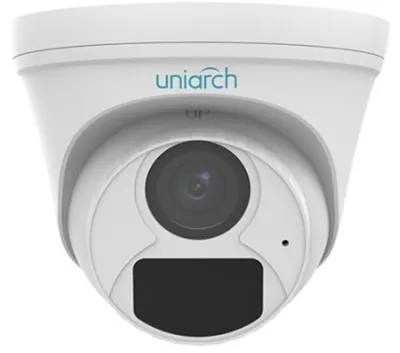 Видеокамера Uniarch IPC-T122-APF28K, купольная, 2Мп, 2.8мм, IP67