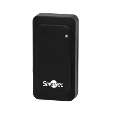 Считыватель Smartec ST-PR012EM-BK EM, черный, интерфейс Wiegand26/Wiegand34, до 3-6 см, -45°+60°С, 82х42х18 мм, 12 В DC, 30 мA