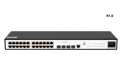 Коммутатор SNR SNR-S2982G-24TE, L2, 24×1GbE, 4×SFP