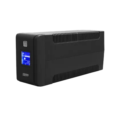 ИБП HIDEN ULS600С, line-interactive, 600ВА/360Вт, 2×Schuko, LCD