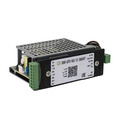 ИБП SNR SNR-UPS-60/12-SMART(RPS14), 12В/60Вт, RPS, мониторинг