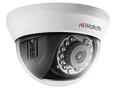 Камера HiWatch DS-T591(C) (3.6 mm), 5Мп, HD-TVI, купольная