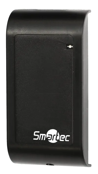 Считыватель Smartec MIFARE ST-PR011MF-BK - черный, интерфейс Wiegand26/Wiegand34, до 3-8 см, -45°+60°С, 82х42х15 мм, 12 В DC, 30 мA