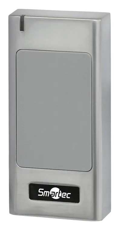 ST-PR041MF - Считыватель Smartec MIFARE, интерфейс Wiegand, 3-6 см, -40°+60°С, 103x48x20 мм, 10-14 В DC, 40 мA