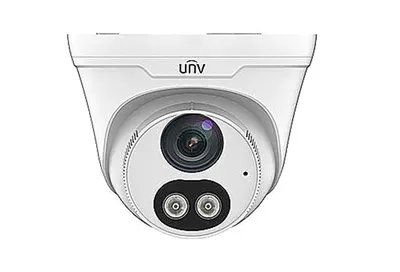 Видеокамера Uniview IPC3612LE-ADF40KC-WL, IP купольная, 2Мп, ColorHunter, ИК 30м