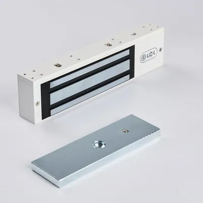 R-Lock RL-EM350-L0W - Электромагнитный замкок, 350кг, DC12/24B, цвет белый, RAL9016(белый)