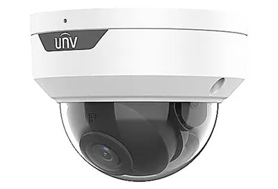 Видеокамера IP купольная антивандальная Uniview IPC328LE-ADF40K-G - 1/2.7" 8 Мп КМОП @ 20 к/с, ИК-подсветка до 30м., EasyStar 0.005 Лк @F1.6, объектив 4.0 мм