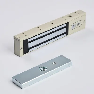 Электромагнитный замок R-Lock RL-EM180-00G, накладной, 180кг, DC12/24В, серый RAL 7032