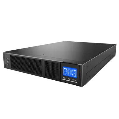 ИБП nJoy UPCMCOP120HBAAZ01B, 2000ВА/2000Вт, On-Line, 2U, Rack/Tower