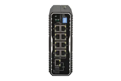 Коммутатор PoE POWERTONE PUS-TS08GL-i, неуправляемый, 4×GbE RJ45, 802.3at