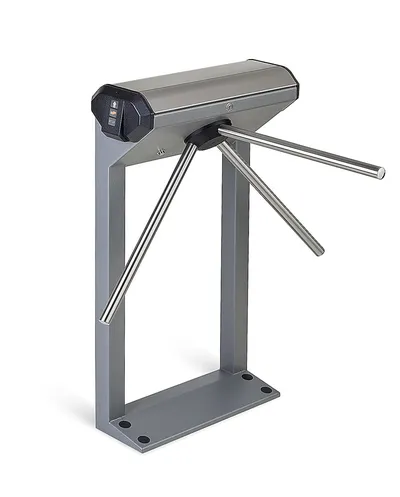 PERCo-KT02.9 - Электронная проходная для карт EMM/HID, карт Mifare. Исполнение: стойка – сталь, покрытие "муар", темно-серый цвет с эффектом слюды (Планки не идут в комплекте, приобретаются отдельно!)