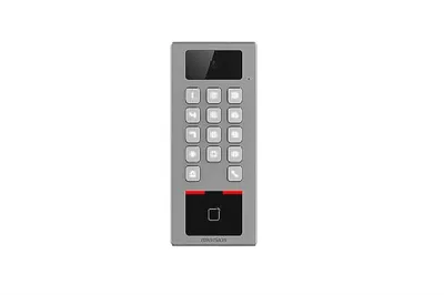 DS-K1T502DBWX-C - Терминал доступа Hikvision со встроенными считывателями Mifare, Felica, DESfire, камерой 2мп и модулем Bluetooth