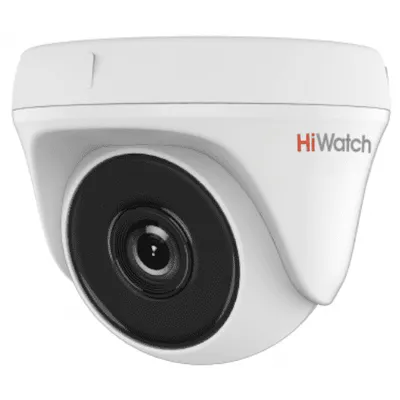 Камера аналоговая HiWatch DS-T133 (2.8 MM), 1 Мп, HD-TVI, EXIR 20 м, купольная