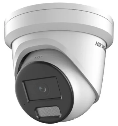 Видеокамера IP Hikvision DS-2CD2327G2-LU(2.8мм)(C)(O-STD) - 2Мп уличная купольная с LED-подсветкой до 30м и технологией AcuSense