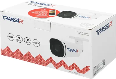 IP-камера TRASSIR TR-D2153ZIR6 v7, 2.7-13.5мм, белый