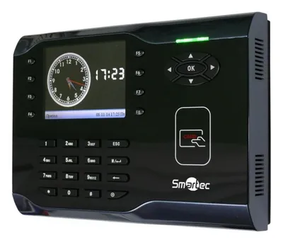 ST-CT500EM - Мультимедийный проксимити терминал учета рабочего времени Smartec. Работа под управлением ПО Timex.
