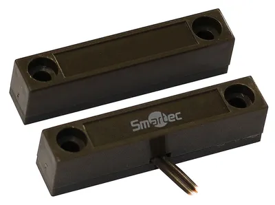 Датчик магнитоконтактный Smartec ST-DM122NO-BR, НР, 25 мм