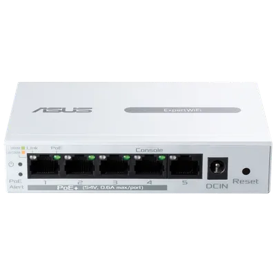 свитч ASUS EBP15//5-Port GbE Smart Managed PoE+ Switch