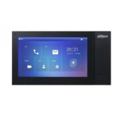 DHI-VTH2421FB - IP-монитор домофона 7" (1024x600), DC 12В, размеры 221.5×119.6×21.5 мм, черный