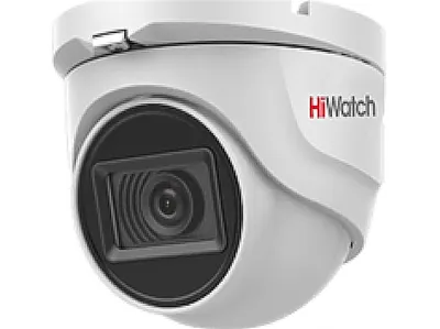 Камера аналоговая HiWatch DS-T503(C) (2.8mm), 5Мп, купольная, EXIR до 30м