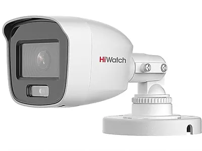 DS-T200L(B)(2.8mm) - 2Мп уличная цилиндрическая HD-TVI камера с LED-подсветкой до 20м и технологией ColorVu.