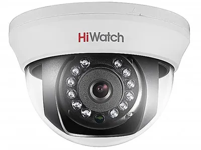 Камера видеонаблюдения HiWatch DS-T101 (2.8 MM), аналоговая, 2.8мм, HD