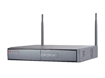 IP-регистратор HiWatch DS-N308W(B), 8-канальный, 4Мп, H.265+, 1 SATA до 6Тб, WiFi