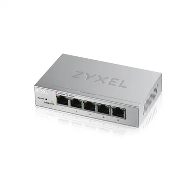 Коммутатор Zyxel GS1200-5-EU0101F, 5×1GbE, настольный, управляемый
