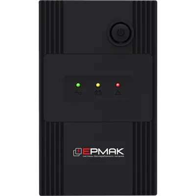 ИБП ЕРМАК Н 850 Оптима линейно-интерактивный, напольный, LED светодиоды, 850ВА/480Вт, 12В 9Ач х 1, Schuko x 2 шт., AVR, USB порт для управления, черный металлический корпус, Г*Ш*В(мм) 320*90*150, вес 5.8 кг.