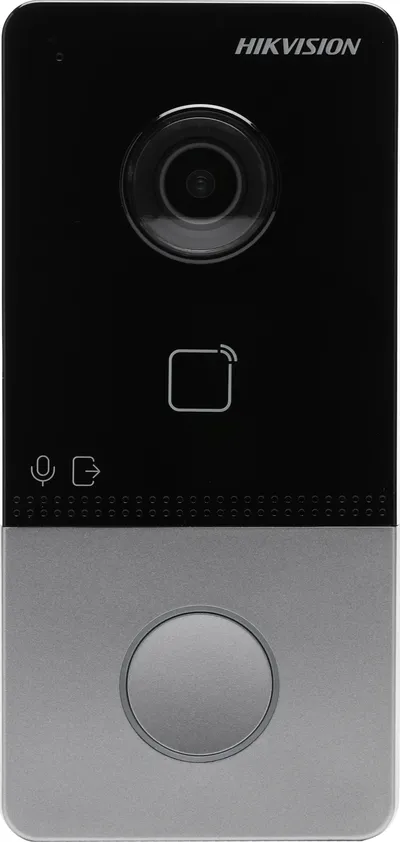 Вызывная панель Hikvision DS-KV6113-WPE1(C), 2Мп, Wi-Fi, PoE, Mifare