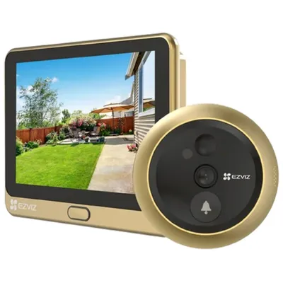 Видеодомофон EZVIZ DP2C GOLD, 4.3", 2Мп, Wi-Fi