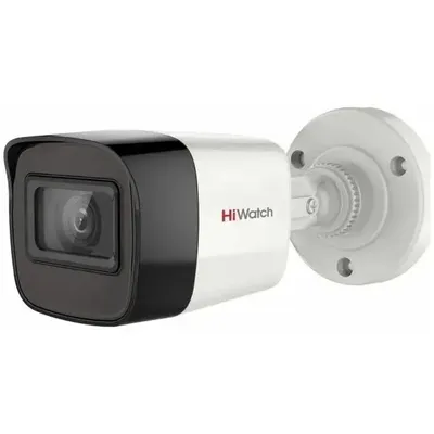 Камера аналоговая HiWatch DS-T280(B)(2.8mm), 2 Мп, 1080p, уличная, IP66