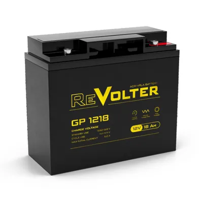 Аккумулятор REVOLTER GP 1218, 12В, 18Ач
