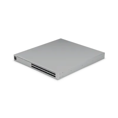 USW-Pro-XG-Aggregation - Коммутатор, Ubiquiti, USW-Pro-XG-Aggregation, Управляемый L3, 32 порта 1/10/25Gbps SFP28, сенсорный LCDэкран, консоль, Стоечный