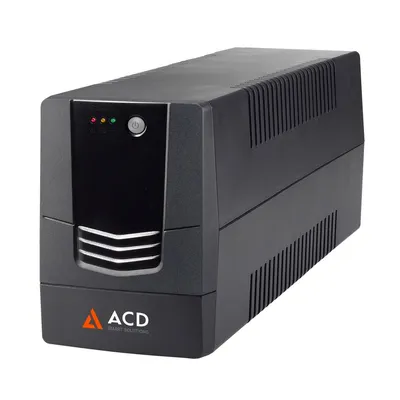 Источник бесперебойного питания (ИБП) ACD PW-Base 2000I / 2000ВА / 1200Вт / 4 x CEE 7 (евророзетка)
