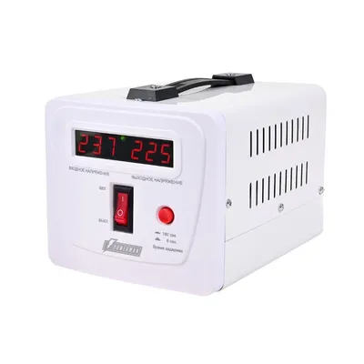 Стабилизатор Powerman 6187939 AVS 500 E, 500 ВА/500 Вт