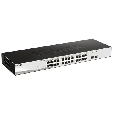 D-Link Управляемый коммутатор 2 уровня DGS-1210-26/FL, оснащенный 24 портами 10/100/1000Base-T и 2 портами 1000Base-X SFP, поддерживает технологию D-Link Green и расширенные функции управления и безопасности, обеспечивая высокую производительность и масштабирование сети. Функции управления включают SNMP, управление на основе Web-интерфейса и интерфейс командной строки (CLI) через Telnet и SSH. Данный коммутатор оснащен пассивной системой охлаждения, которая обеспечивает бесшумную работу и позволяет продлить срок эксплуатации устройства.