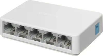 Коммутатор Mercusys MS105, 5×100 Мбит/с, неуправляемый
