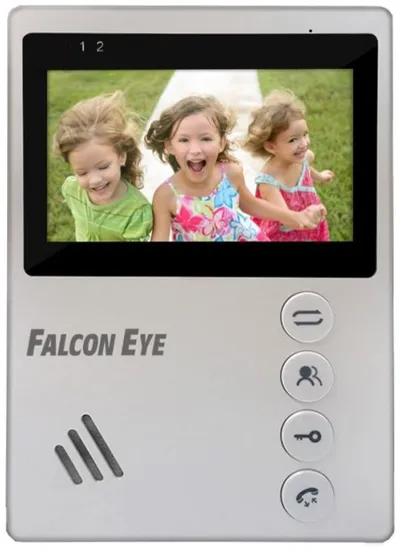 Видеодомофон Falcon Eye Vista, 4.3" TFT, 2 вызывные панели, 220В
