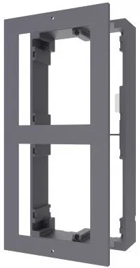 Рамка Hikvision DS-KD-ACW2, накладная, 2 модуля, IP65, металл