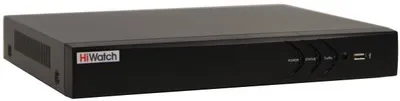 IP-регистратор HiWatch DS-N316/2P(D), 16 каналов, 16 PoE, H.265+, 2 SATA