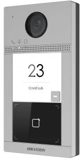 Панель вызывная Hikvision DS-KV8113-WME1(C), 2Мп, Wi-Fi, PoE, считыватель Mifare