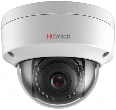 IP-камера HiWatch DS-I452L(B) (2.8mm), 4Мп, купольная, ColorVu, смарт-подсветка 30м