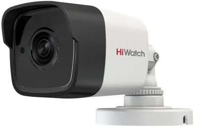 Камера видеонаблюдения HiWatch DS-T500A(B) (2.8MM), аналоговая, 5Мп, 2.8мм, IP67