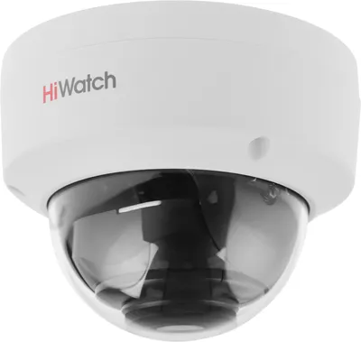 HiWatch DS-I202(E) 2.8 2Мп купольная IP-видеокамера с ИК-подсветкой до 30 м, H.265+/H.265, 3D DNR, DWDR, коридорный режим, IP67, IK10