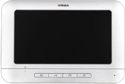 HIKVISION <DS-D100K> Видеодомофон (7", 800x480 + Cam. 720x576, PAL,  микрофон,  LED)