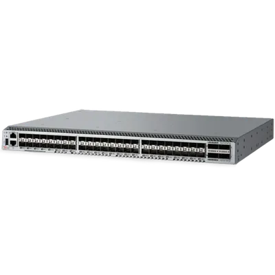 Коммутатор Brocade G620 FC, 64 ports/24 active, 24x32G SWL SFP+ trans, 2xRHS PowerSup, portside exh, rails, EntBndl gratis, FOS notupgradable (DS6620B,SN6600B,SNS3664,DB620S)