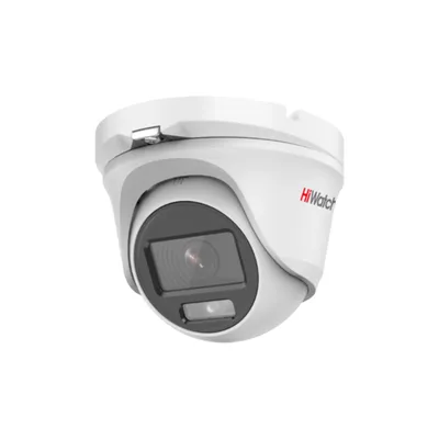 Аналоговая камера купольная 2Мп HiWatch DS-T203L 2,8мм