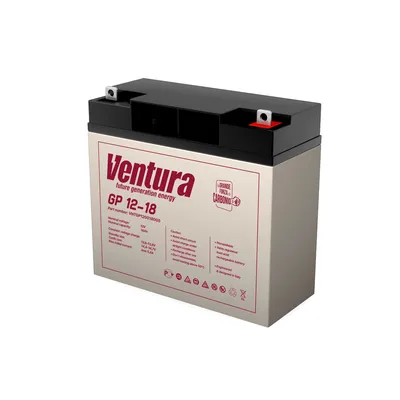 Аккумулятор Ventura GP 12-18, 12В, 18Ач, AGM