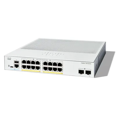 Коммутатор Cisco Catalyst C1300-16FP-2G